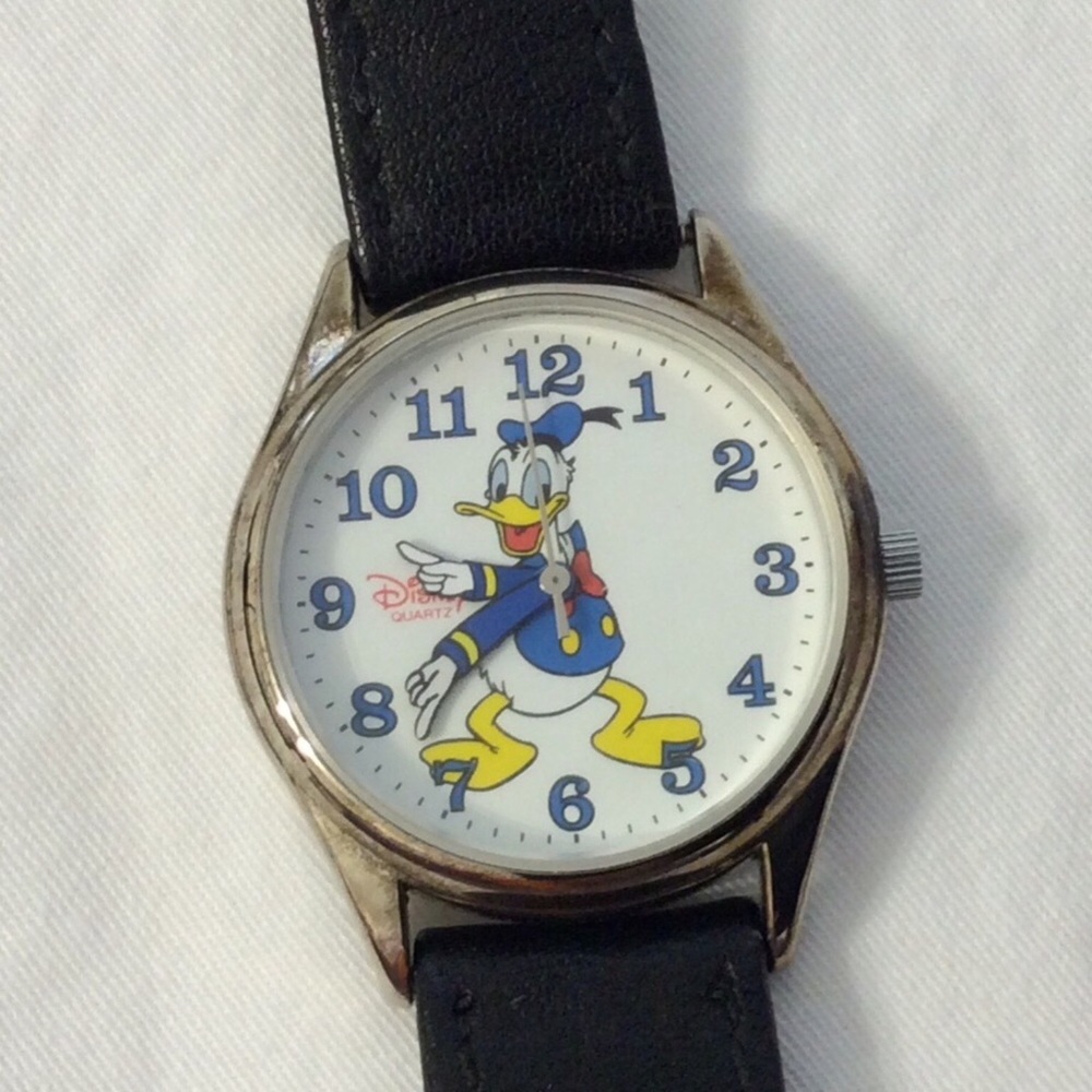 Donald Duck Disney Time Works wrist watch